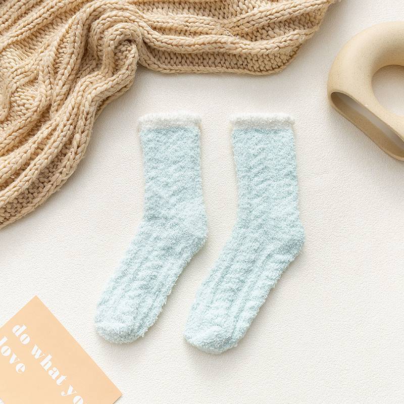 High Quality sport socks women silk fuzzy womens socks