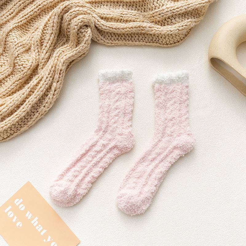 High Quality sport socks women silk fuzzy womens socks