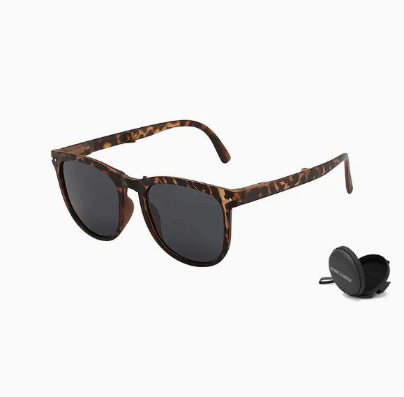 Foldable sunglasses Men's and women's superior anti-UV sunshade sunglasses
