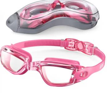 Swim goggles, swim goggles do not leak adequately to protect adult male youth