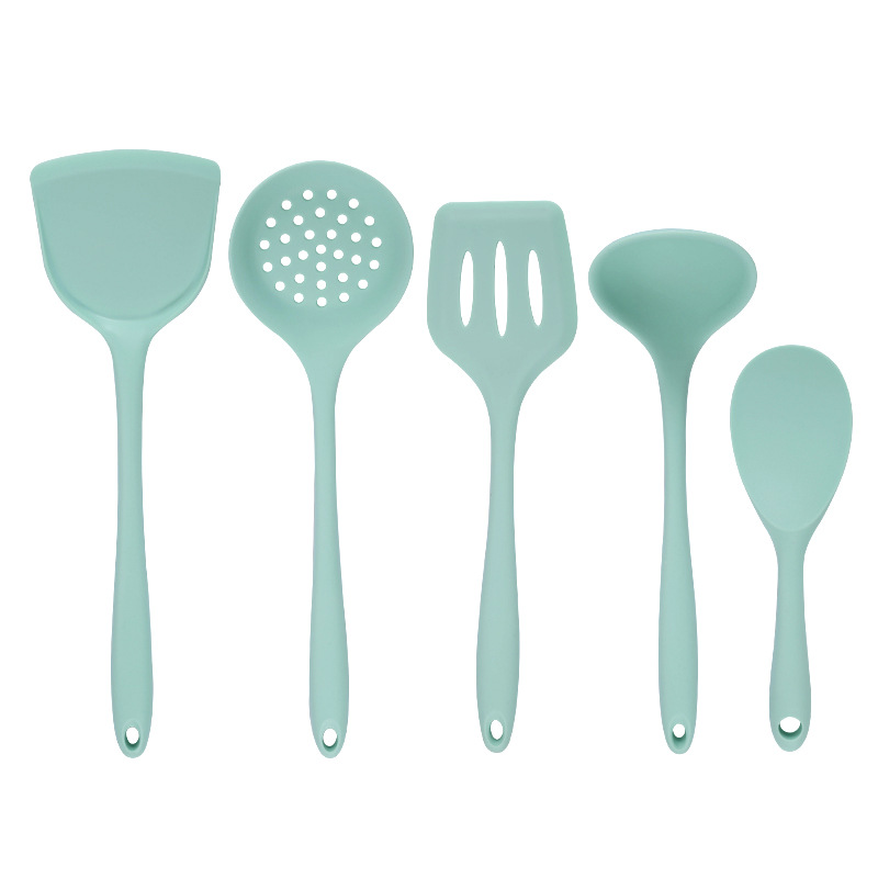 Silicone cookware Soup spoon spatula slotted spoon non-stick cookware