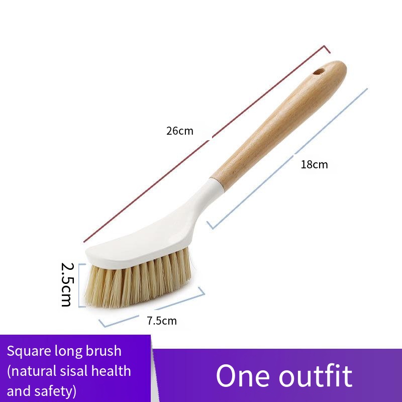 Multifunctional cleaning brush cleans artifacts