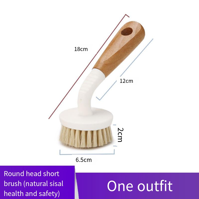 Multifunctional cleaning brush cleans artifacts