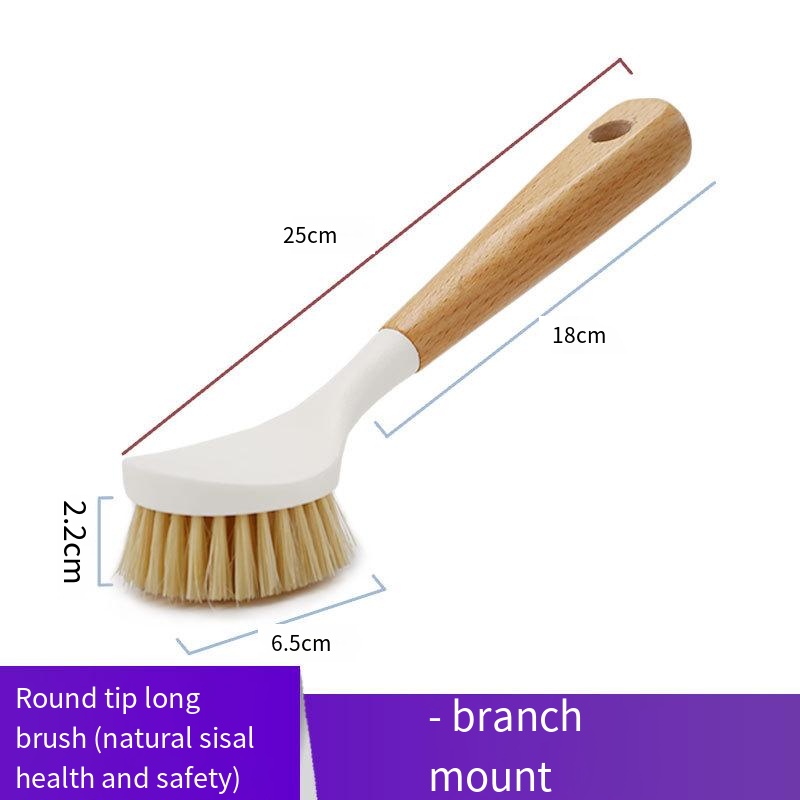 Multifunctional cleaning brush cleans artifacts