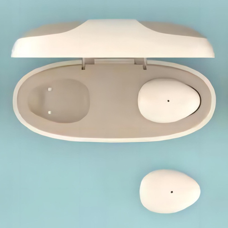 Mini noise-cancelling headphones Small in-ear sleeping headphones