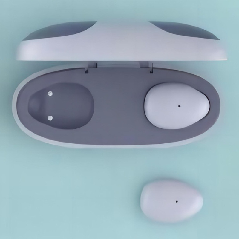 Mini noise-cancelling headphones Small in-ear sleeping headphones