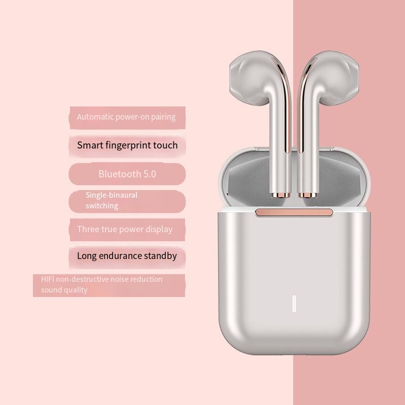 In-ear noise-cancelling renamed positioning Bluetooth headphones