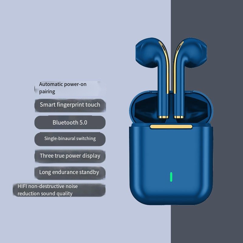 In-ear noise-cancelling renamed positioning Bluetooth headphones