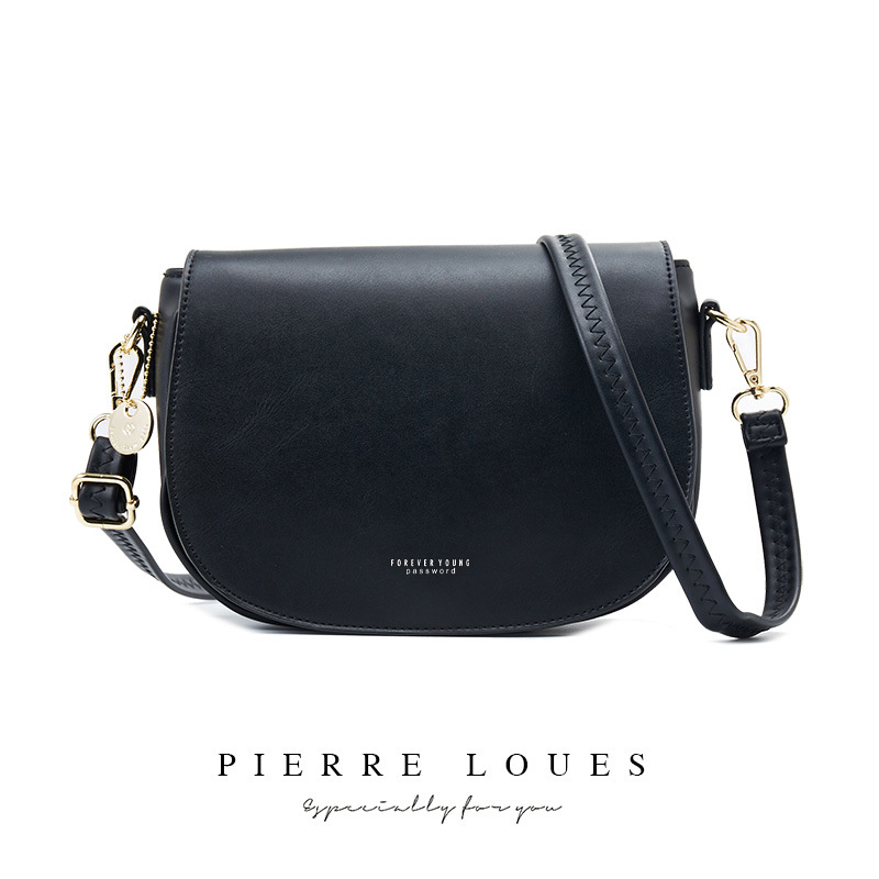 New PU women's bag fashion simple single shoulder crossbody bag