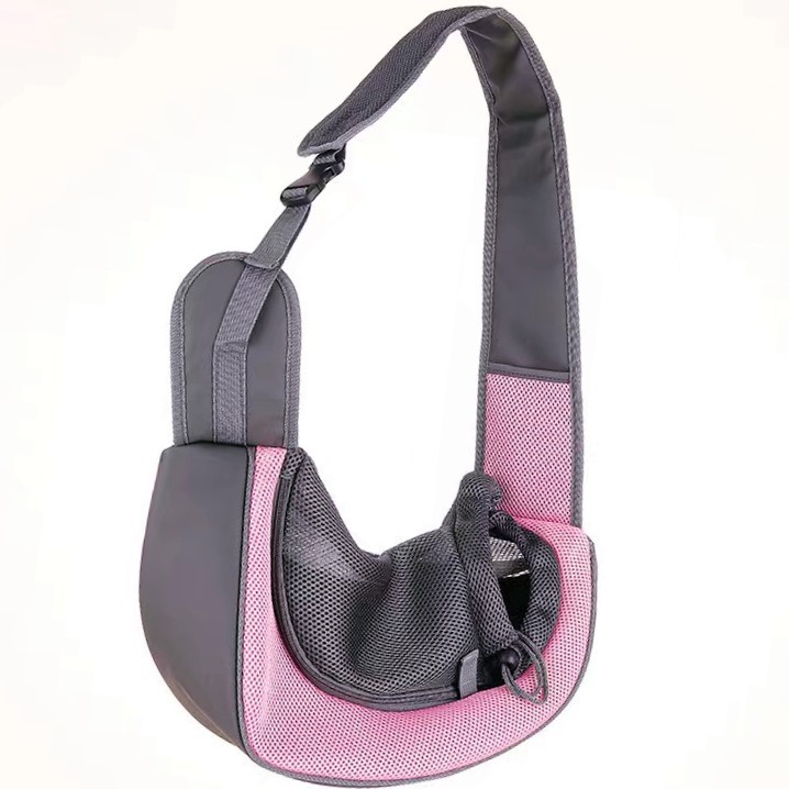 Portable breathable shoulder bag for pets Dog hands-Free cat Outing bag