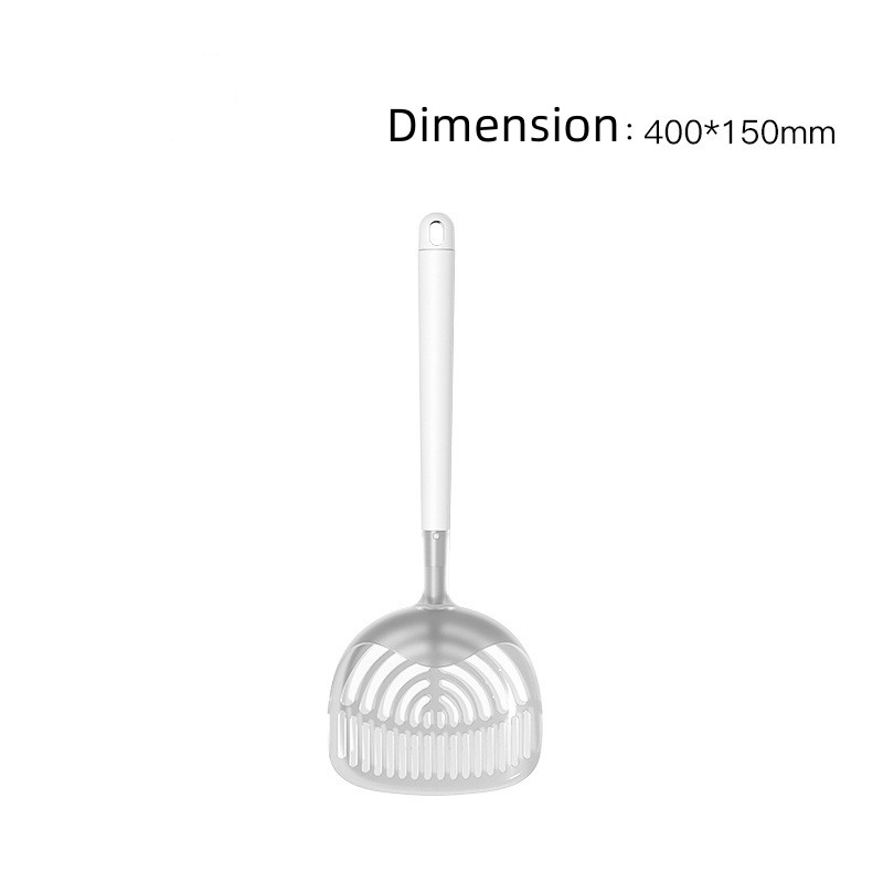 Pet litter shovel Long handle simple litter shovel Green litter shovel PC plastic litter shovel