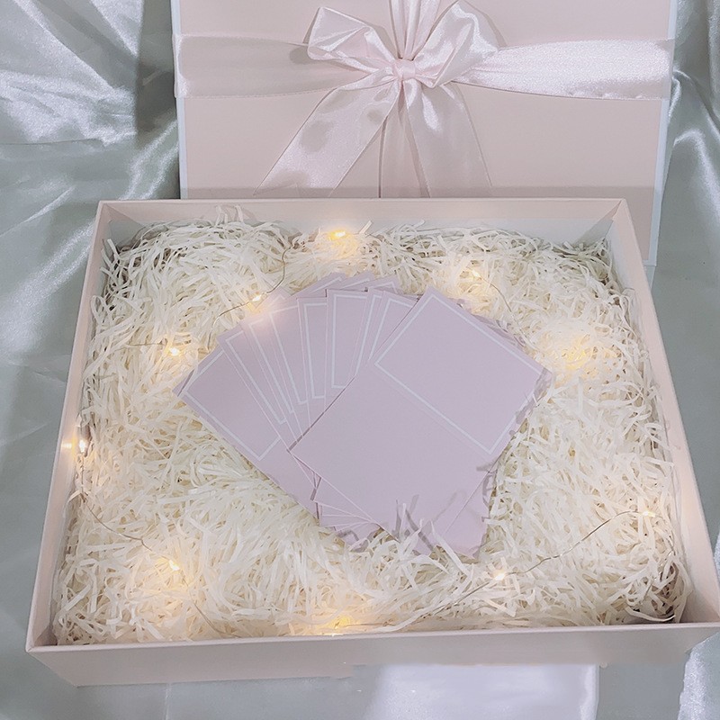 Christmas gift box with large bow