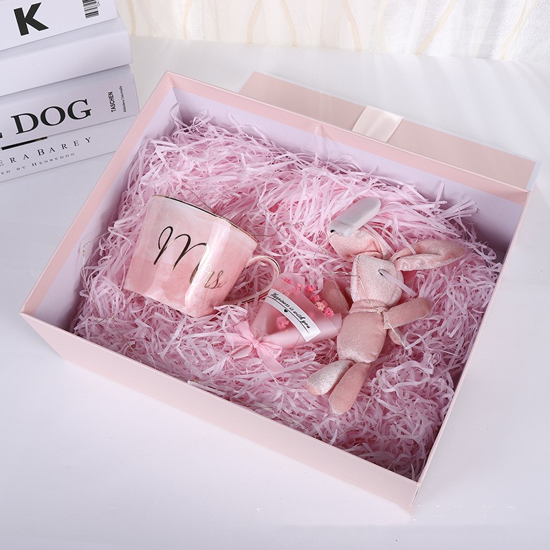 Christmas gift box with large bow