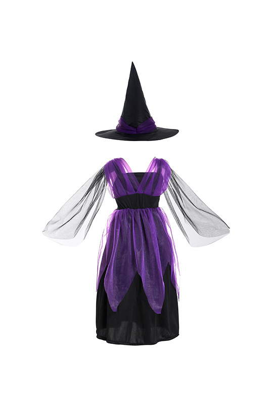 Halloween costumes Children's witches cosplay capes cosplay costumes Available in three pieces