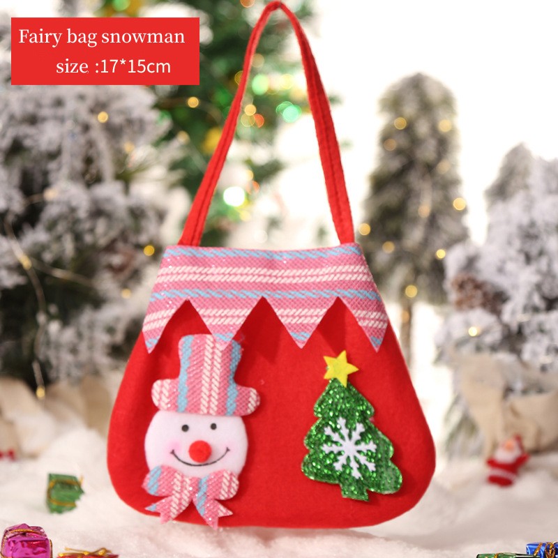 Christmas gift bag Christmas Eve Apple bag Christmas Christmas Fruit Box Children's candy bag Gift bag