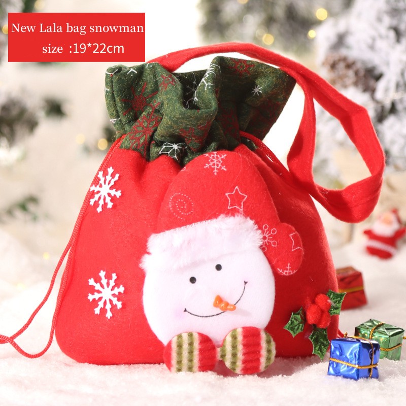 Christmas gift bag Christmas Eve Apple bag Christmas Christmas Fruit Box Children's candy bag Gift bag