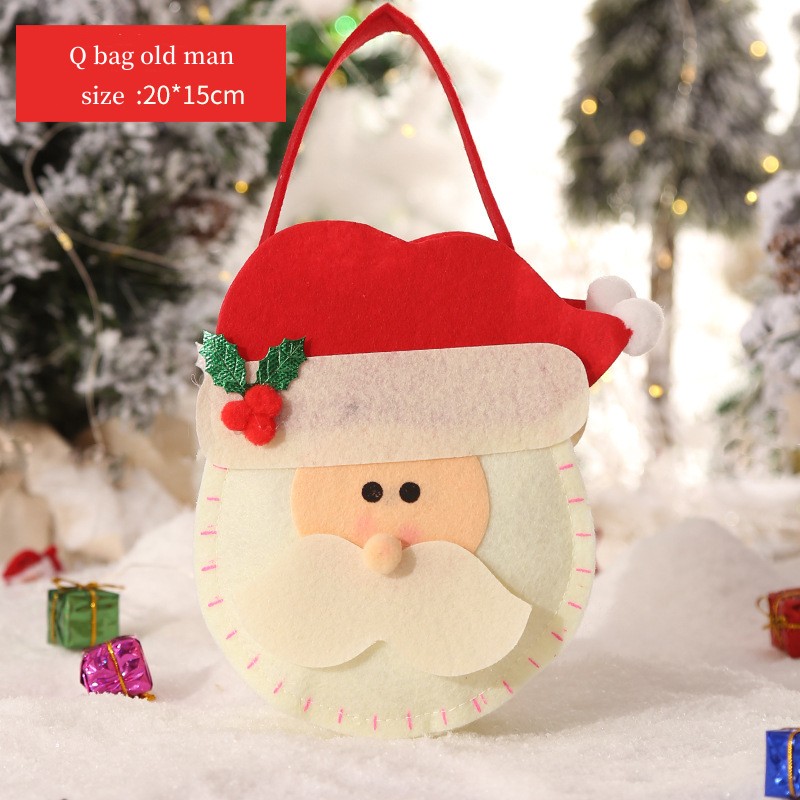 Christmas gift bag Christmas Eve Apple bag Christmas Christmas Fruit Box Children's candy bag Gift bag