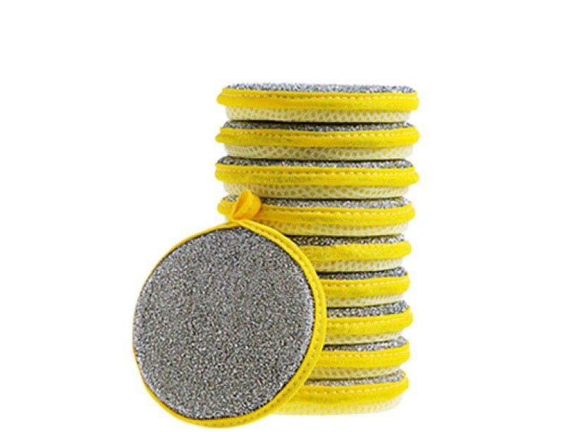 5/10pcs, Double Side Dishwashing Sponge Pan Pot Dish Wash Sponges Household Cleaning Tools