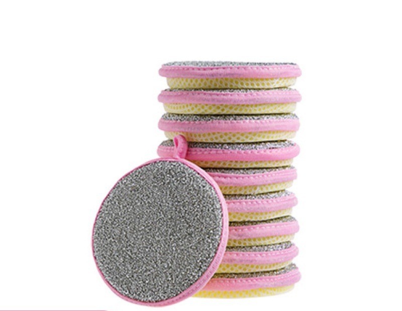 5/10pcs, Double Side Dishwashing Sponge Pan Pot Dish Wash Sponges Household Cleaning Tools