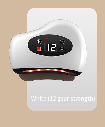 Red Bianstone  Scraping Board- Massager intelligent facial electric scraping instrument- meridian brush- beauty massager