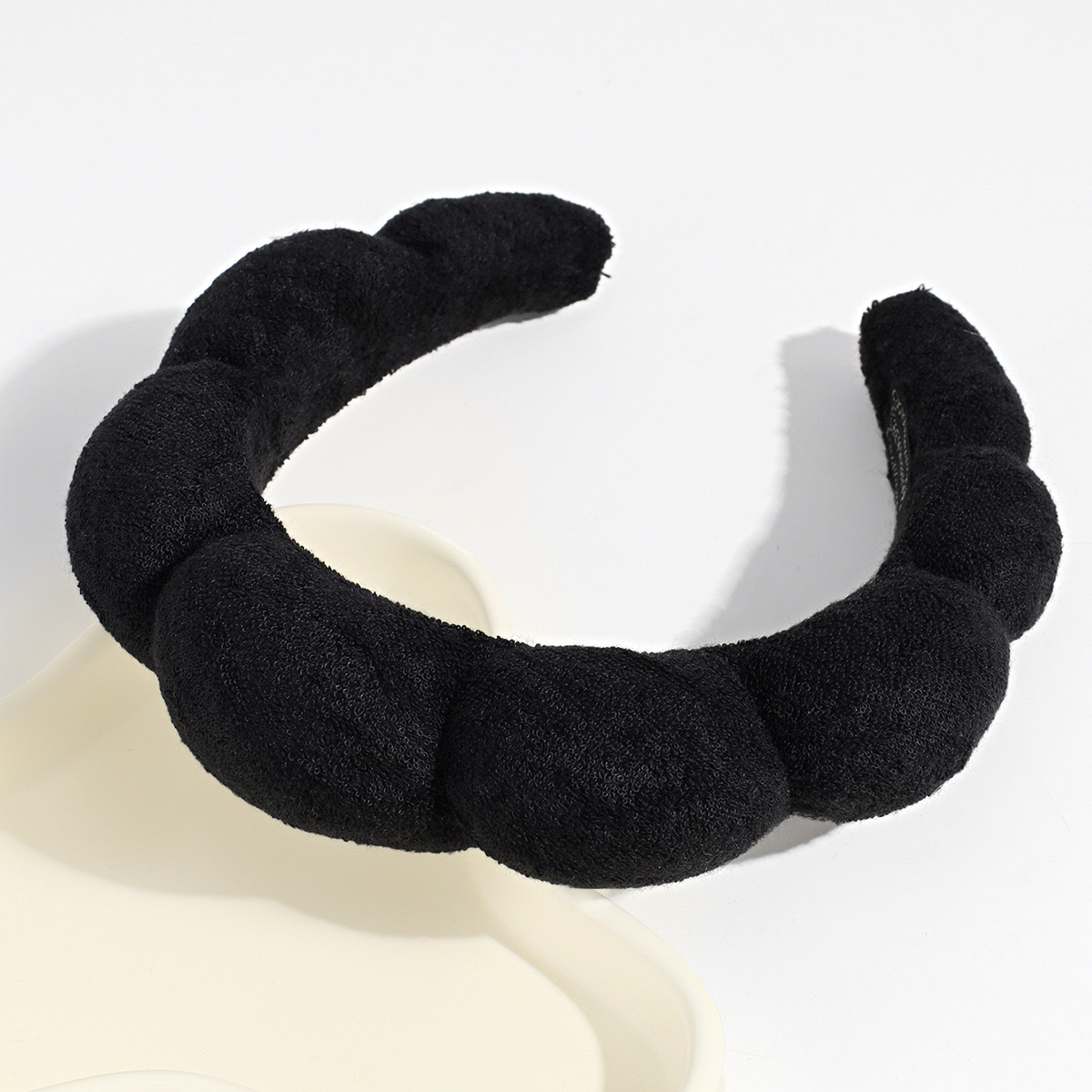 Sponge Headbands- Padded Makeup Headband Soft Hairband -Spa Headband for Women Girls Non Slip Thick Hair