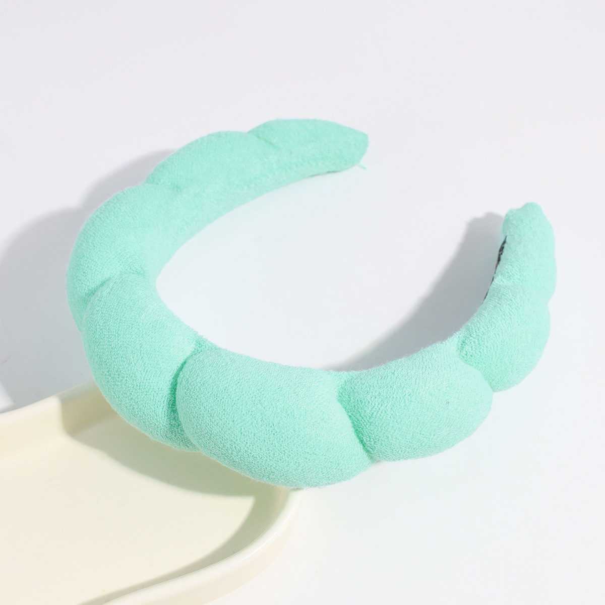 Sponge Headbands- Padded Makeup Headband Soft Hairband -Spa Headband for Women Girls Non Slip Thick Hair