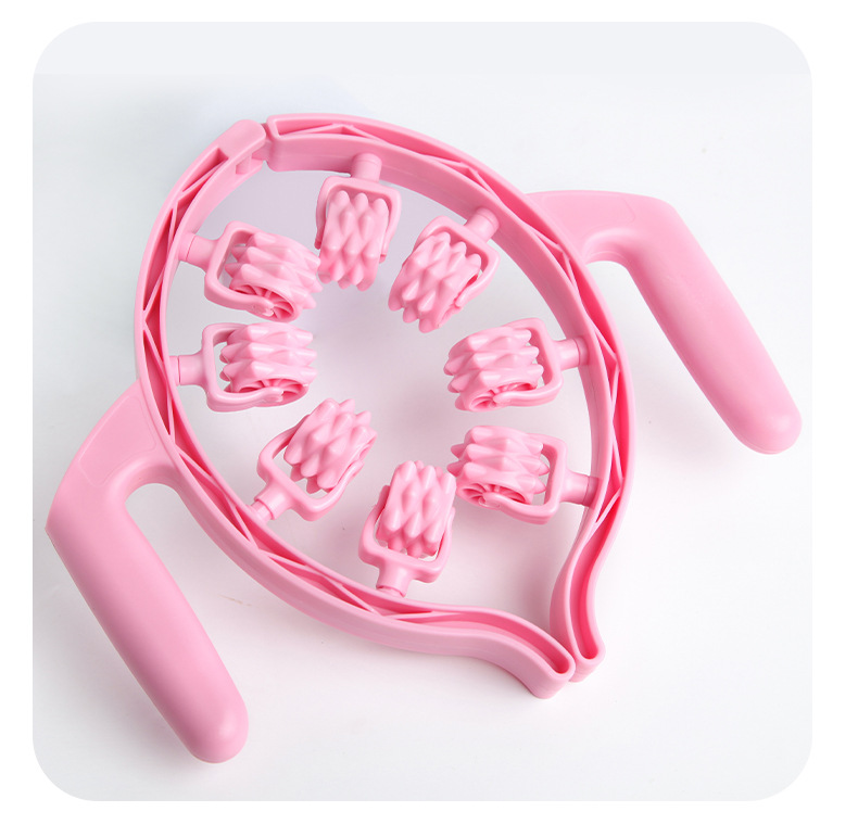 Multifunctional massager-Massage Roller Exerciser -Wheeled Relaxation Muscle- Pilates Exercise- Yoga Equipment