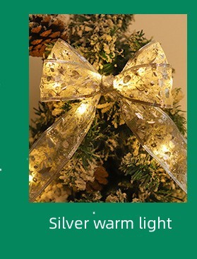 Ribbon light string - Christmas tree decoration light -LED light - satin string light - decorative ribbon