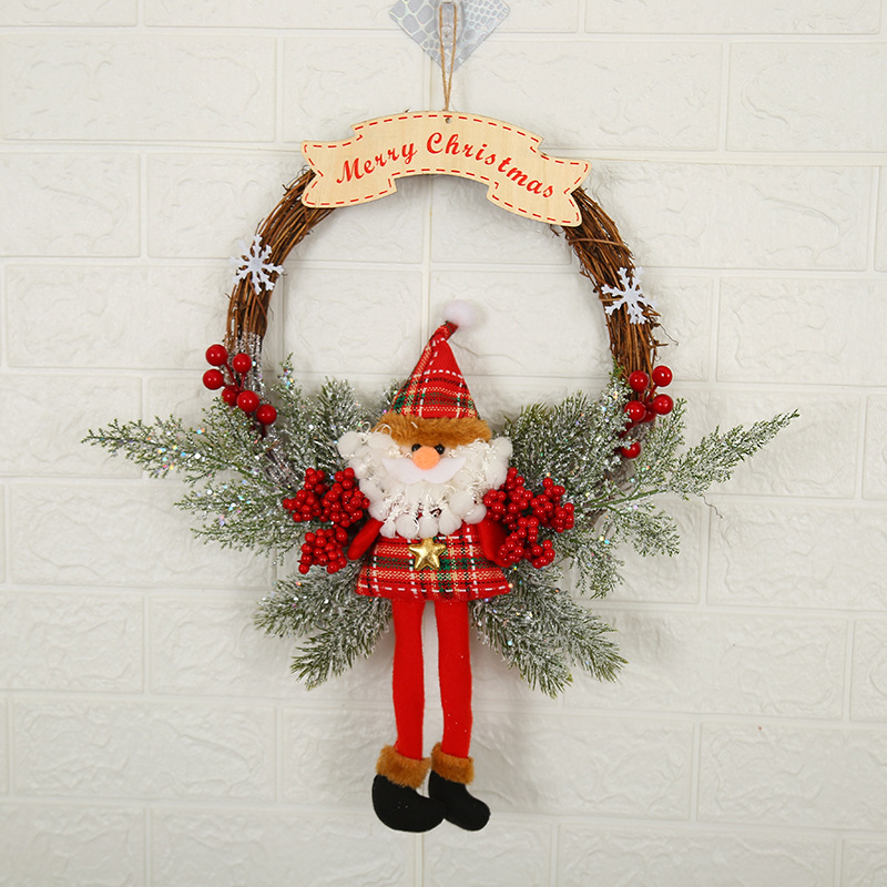 Christmas Decorations - Wreath - Window decoration - Door hanging Strip - Christmas wreath