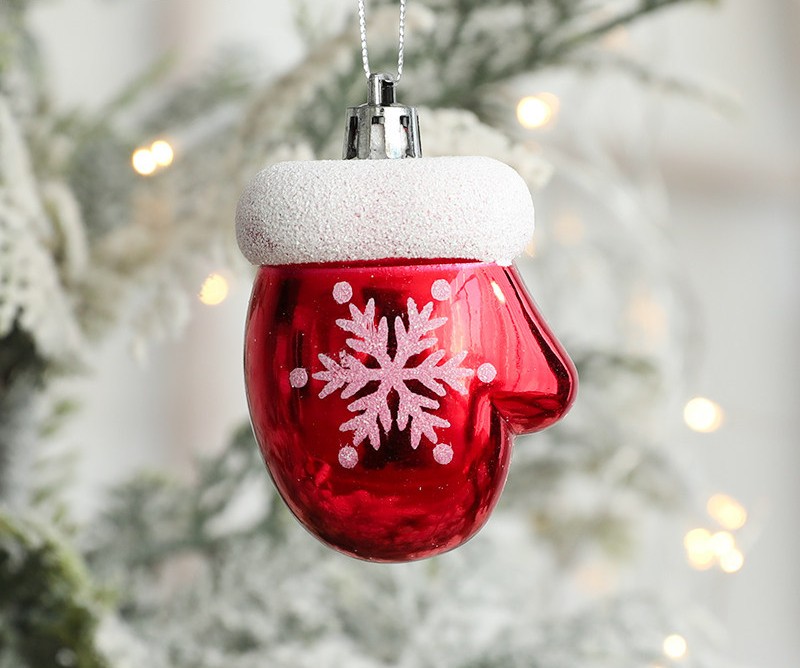Christmas decorations - Ice cream - Snowman - House - Five-pointed star - Crutches - Combination decorations 