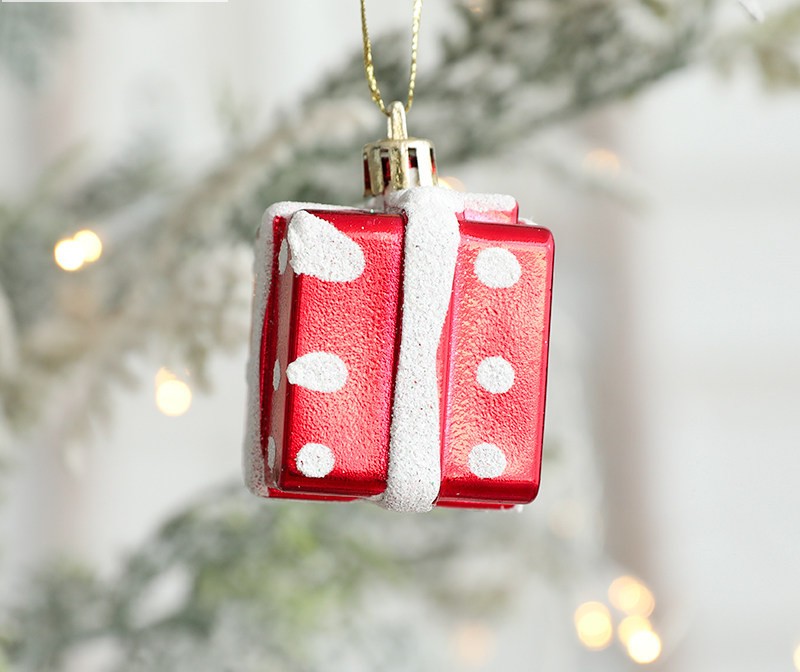 Christmas decorations - Ice cream - Snowman - House - Five-pointed star - Crutches - Combination decorations 