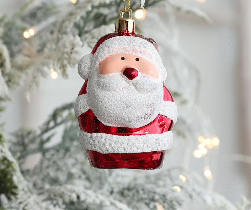 Christmas decorations - Ice cream - Snowman - House - Five-pointed star - Crutches - Combination decorations 