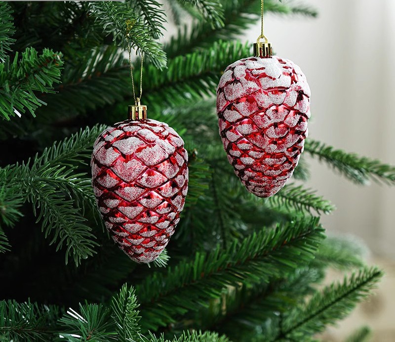 Christmas decorations - Ice cream - Snowman - House - Five-pointed star - Crutches - Combination decorations 