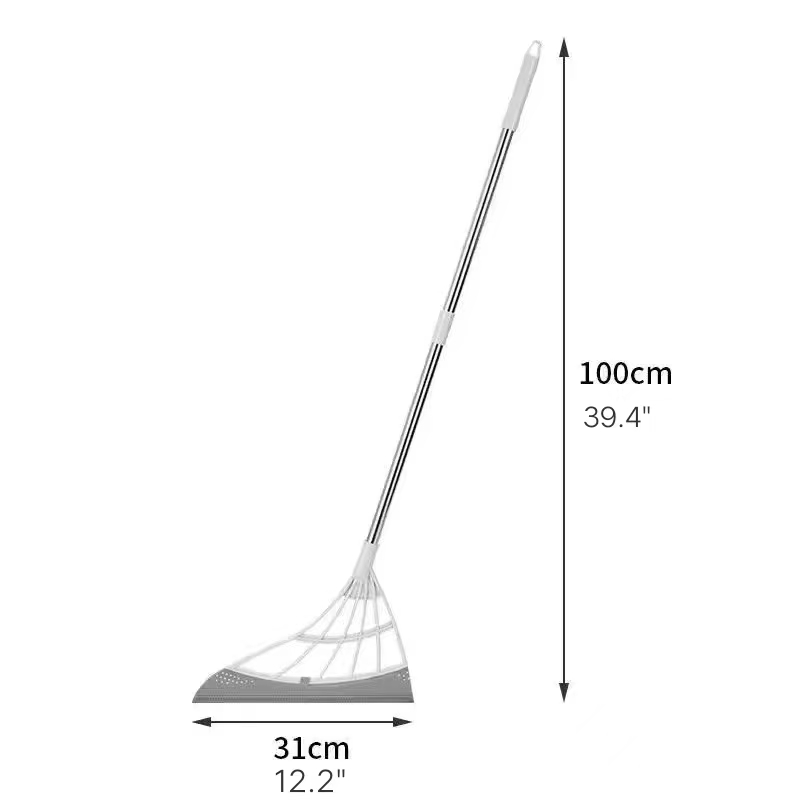 Magic Broom: Multifunctional Dust-Free Silicone Waterproof Broom For Both Dry And Wet Use
