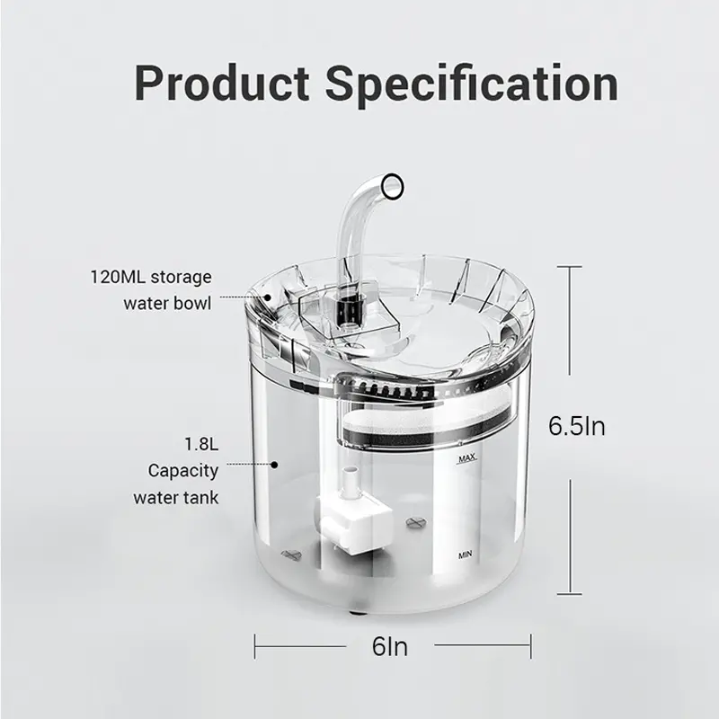  Automatic Cat Water Fountain: Keep Your Indoor Cat Hydrated & Happy