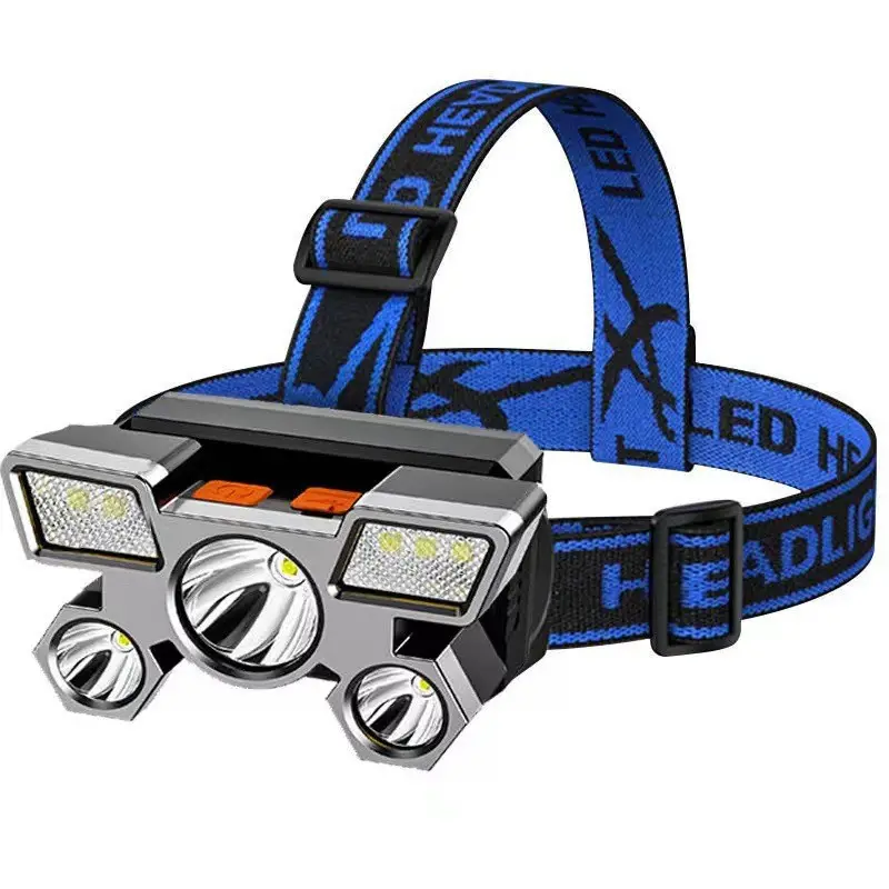 Rechargeable USB Waterproof LED Headlamp - Perfect for Outdoor Camping Adventures!