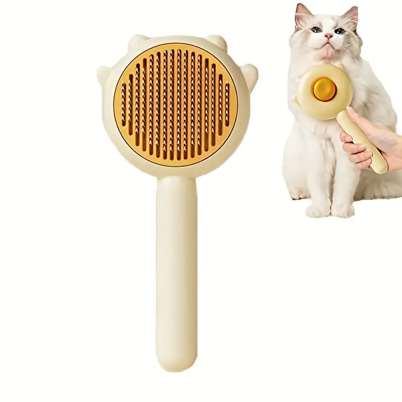 Multifunctional Pet Hair Comb Flea And Tear Stain Removal Pet Hair Cleaner Brush