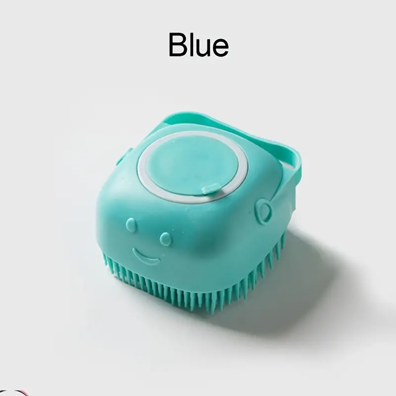 Soft Silicone Pet Brush: Massage Your Dog or Cat's Hair with Shower Gel Dispenser