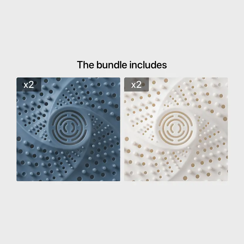 Practical Hair Catcher & Other Bathroom Accessories 2pcs