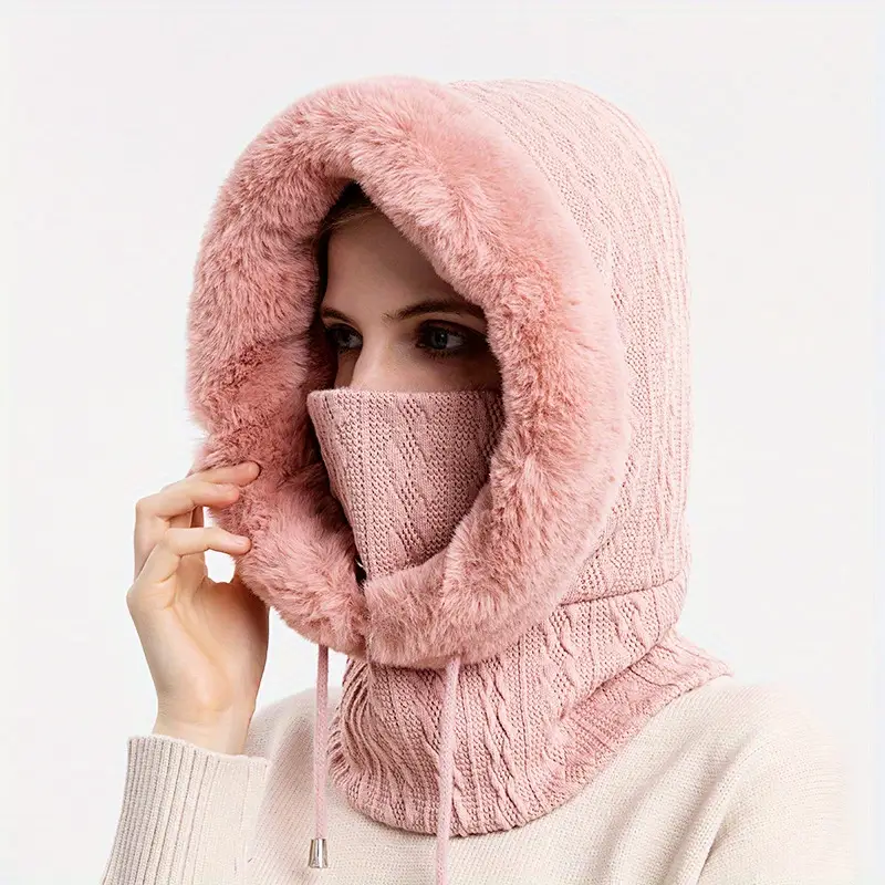 Stay Warm This Winter: 2-in-1 Neck Warmer & Hood for Outdoor Riding & Skiing
