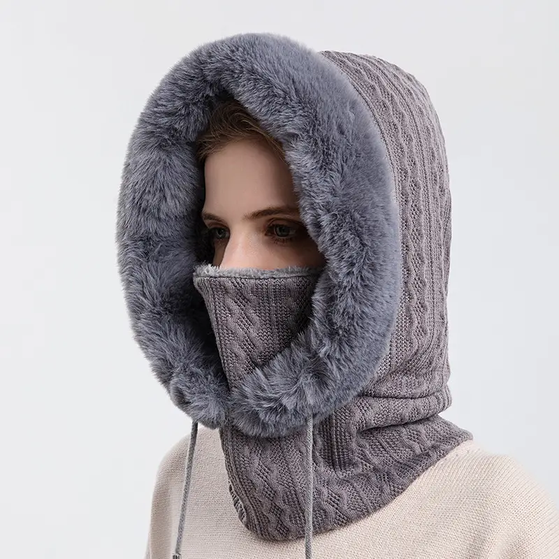 Stay Warm This Winter: 2-in-1 Neck Warmer & Hood for Outdoor Riding & Skiing
