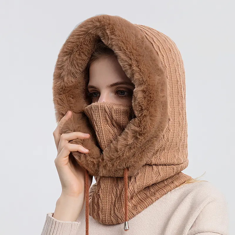 Stay Warm This Winter: 2-in-1 Neck Warmer & Hood for Outdoor Riding & Skiing
