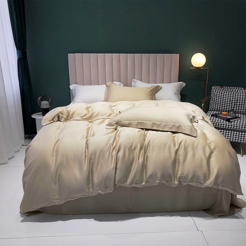 Sondeson Top Grade Bedding Set, 100% Mulberry Silk Healthy Skin-friendly Soft Anti-aging Product, Flat or Fitted