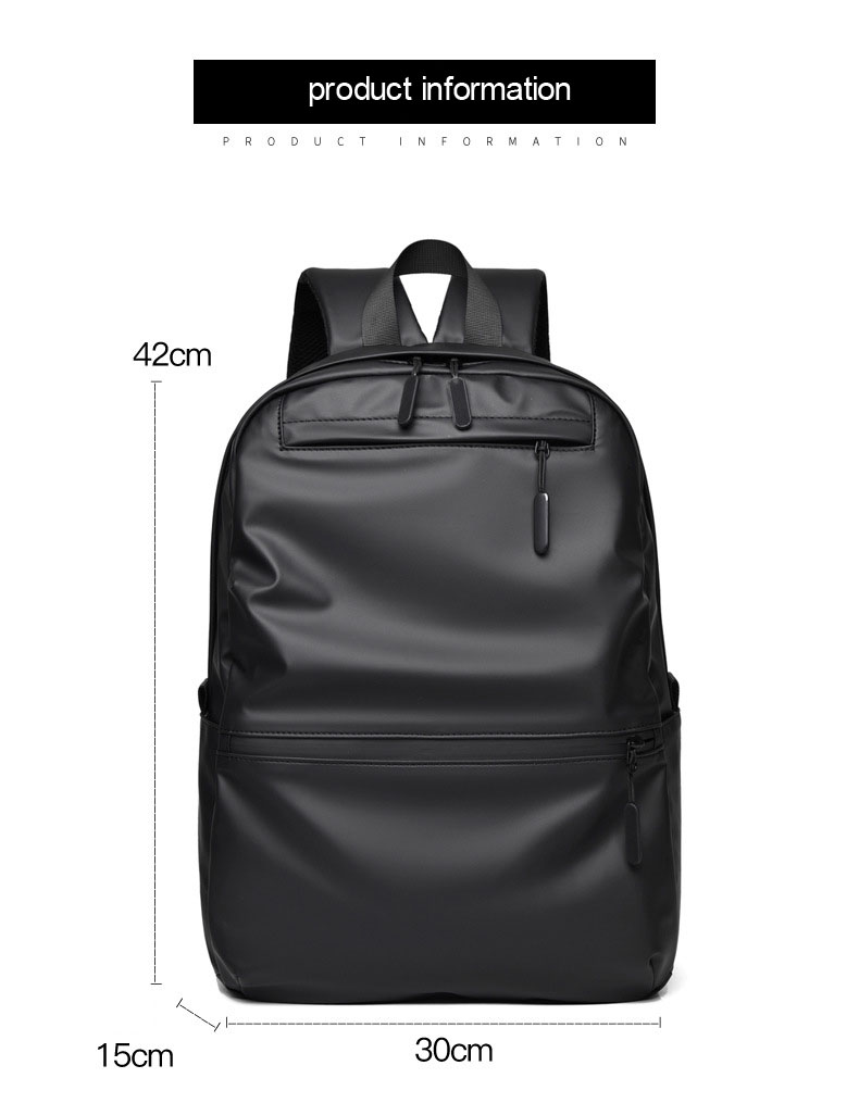 Men's Waterproof Ultralight Backpack High Quality Soft Polyester, Simple Design