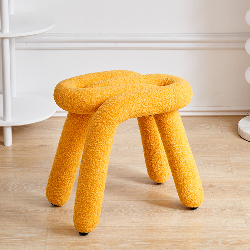Designer Bold Paper-Clip Stool