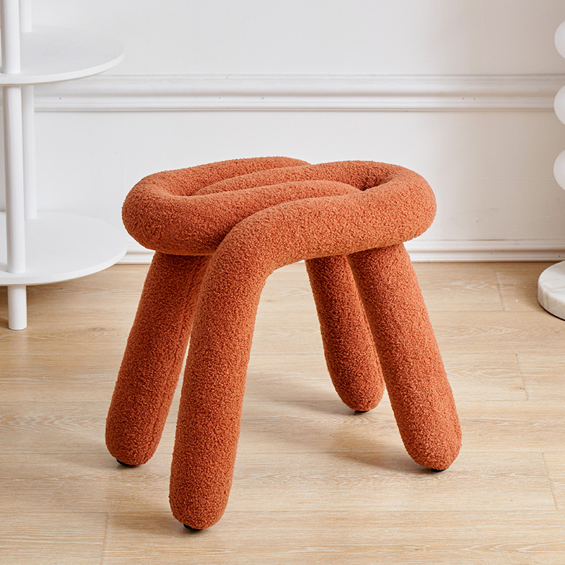 Designer Bold Paper-Clip Stool