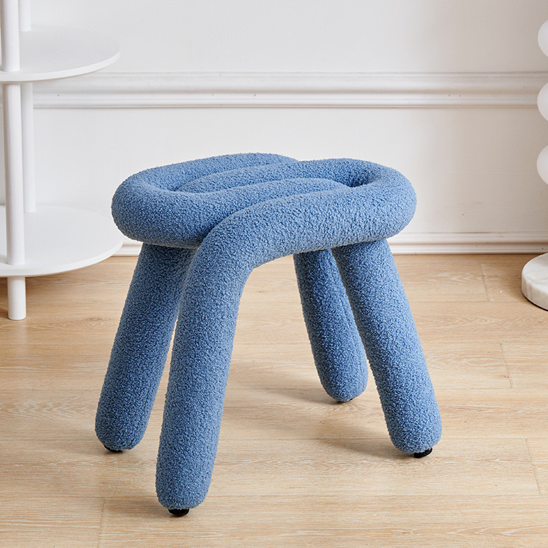 Designer Bold Paper-Clip Stool