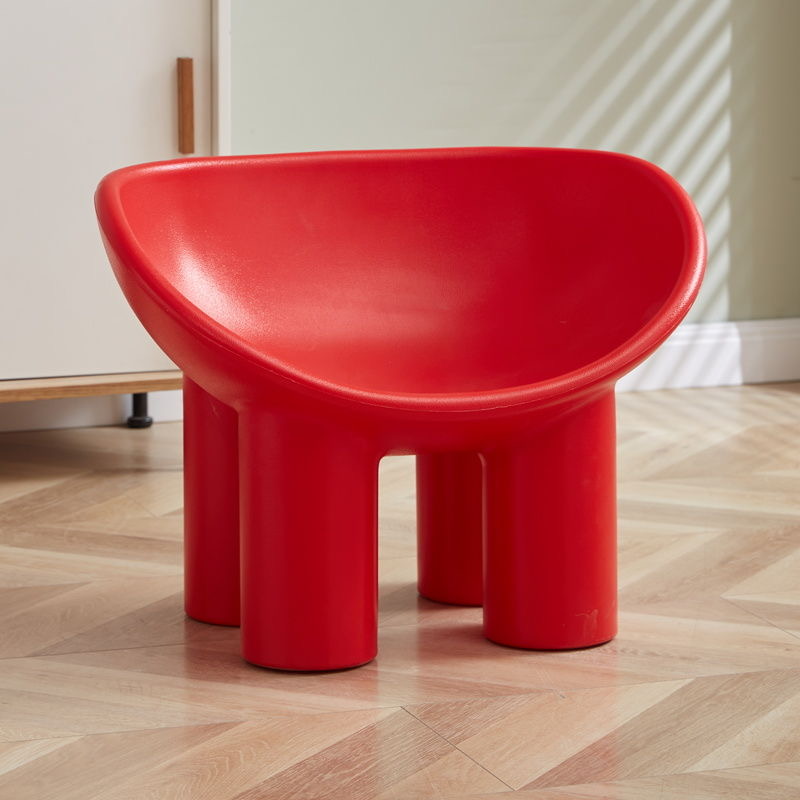 Scandinavian Elephant Leg Design Lounger - Elegant & Comfortable Seating (1 Piece)