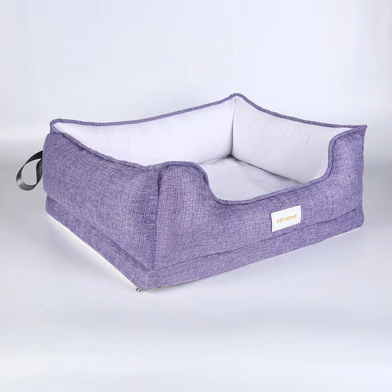 Universal kennel for all seasons Detachable and washable memory foam is bite-resistant and non-sticky hair