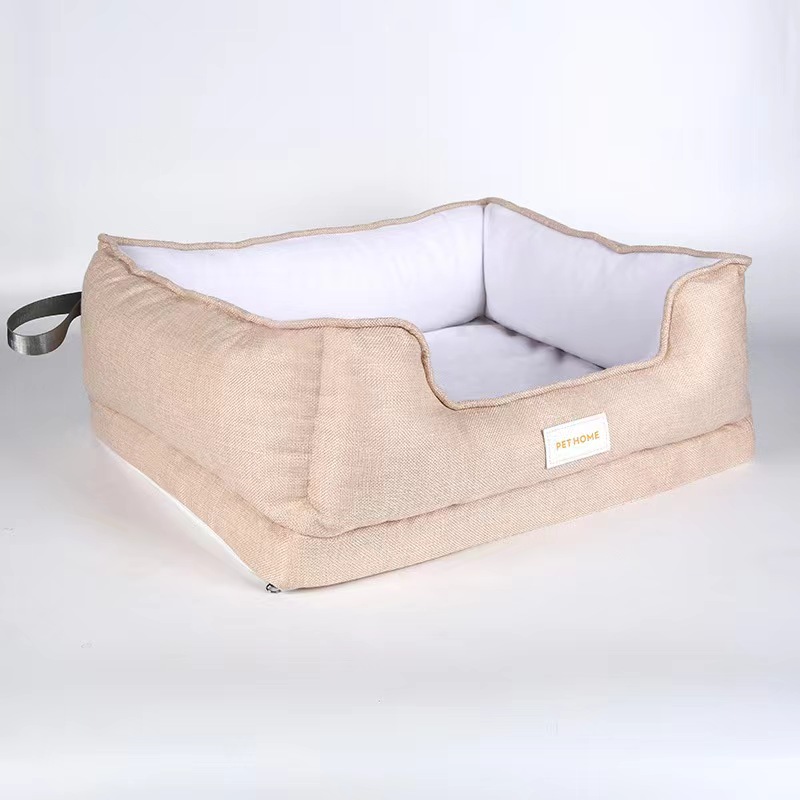 Universal kennel for all seasons Detachable and washable memory foam is bite-resistant and non-sticky hair